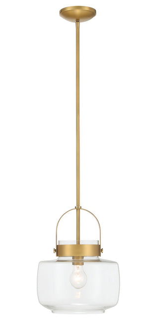 Minka-Lavery - 3937-732 - One Light Pendant - WickGlow - Legacy Brass
