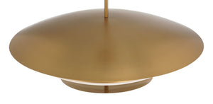 Minka-Lavery - 3945-732 - Five Light Pendant - Solara - Legacy Brass