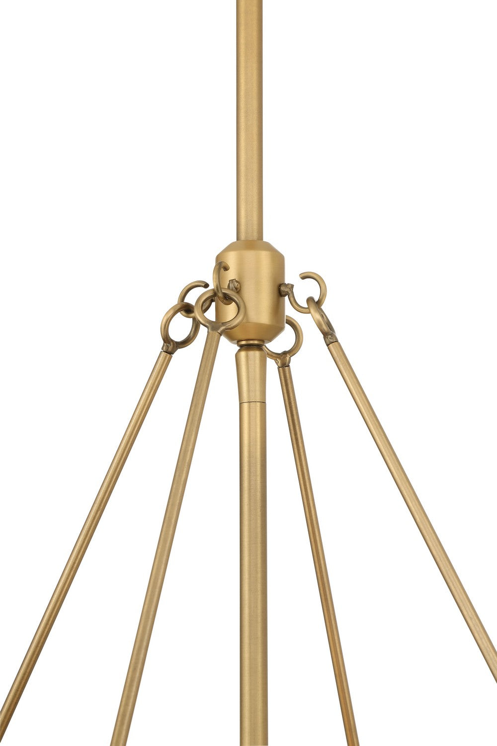 Minka-Lavery - 3954-732 - Four Light Pendant - Waveform - Legacy Brass