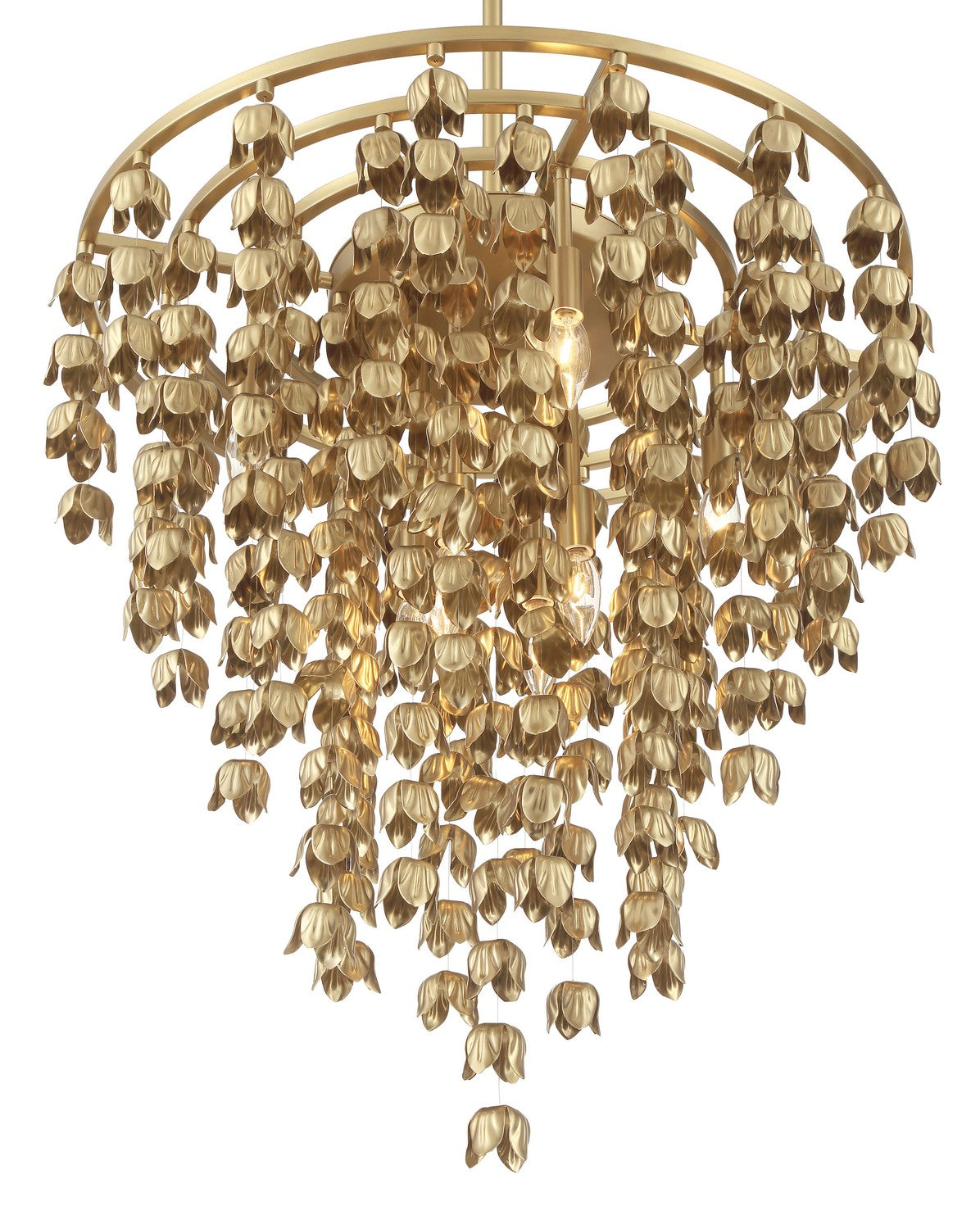 Minka-Lavery - 3966-732 - Eight Light Pendant - Ashgrove - Legacy Brass