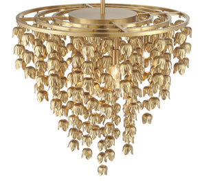 Minka-Lavery - 3966-732 - Eight Light Pendant - Ashgrove - Legacy Brass
