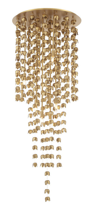 Minka-Lavery - 3967-732 - Eight Light Pendant - Ashgrove - Legacy Brass