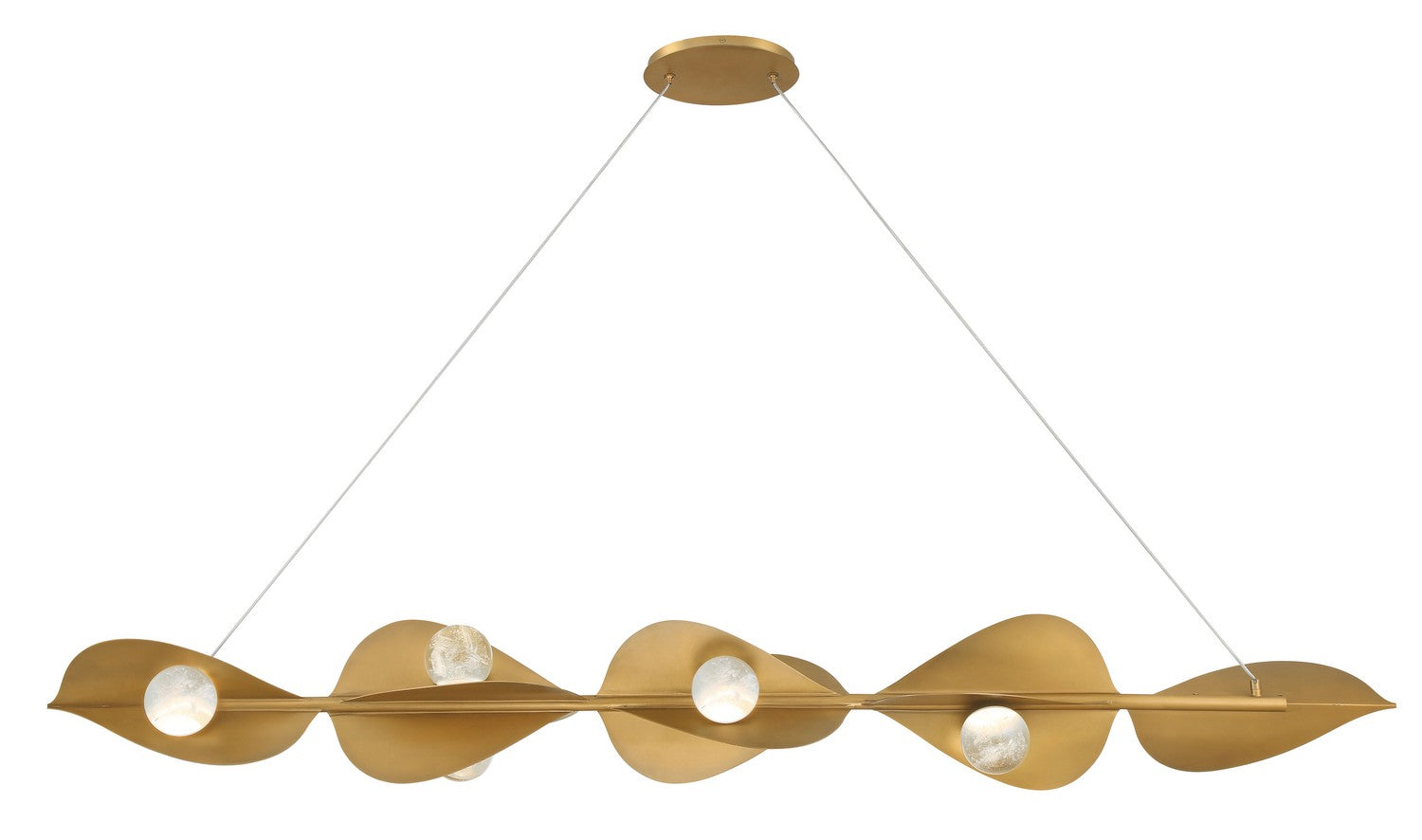 Minka-Lavery - 3977-732-L - LED Island Pendant - Pod - Legacy Brass