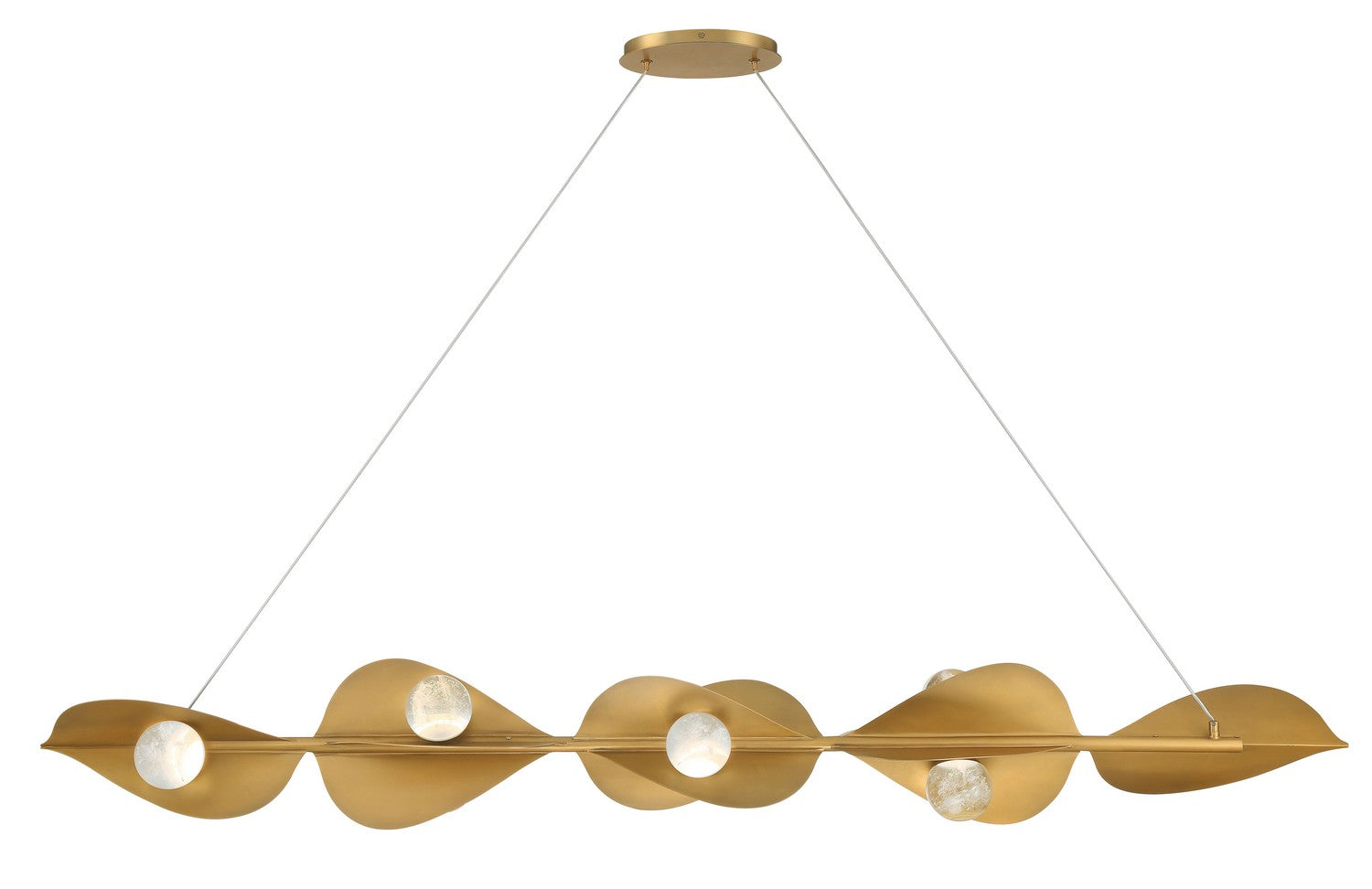 Minka-Lavery - 3977-732-L - LED Island Pendant - Pod - Legacy Brass