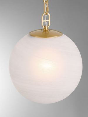 Minka-Lavery - 5212-732 - One Light Pendant - Marbelle - Legacy Brass