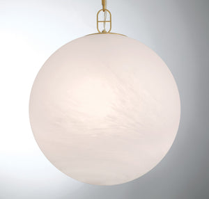 Minka-Lavery - 5213-732 - One Light Pendant - Marbelle - Legacy Brass