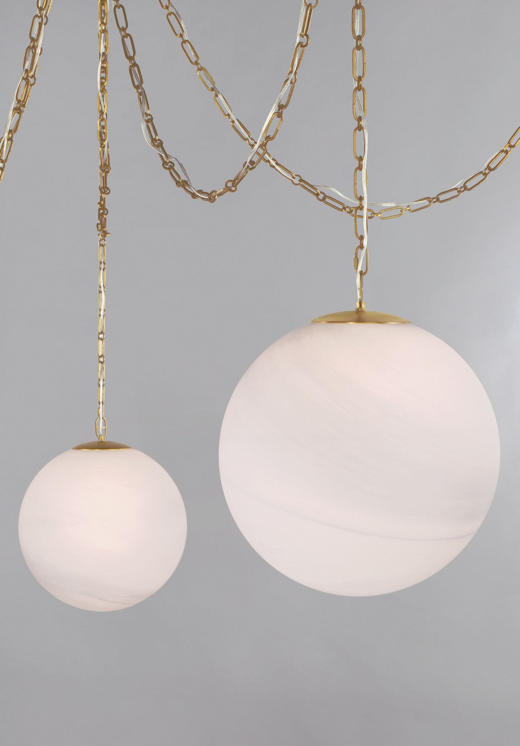 Minka-Lavery - 5219-732 - Five Light Pendant - Marbelle - Legacy Brass