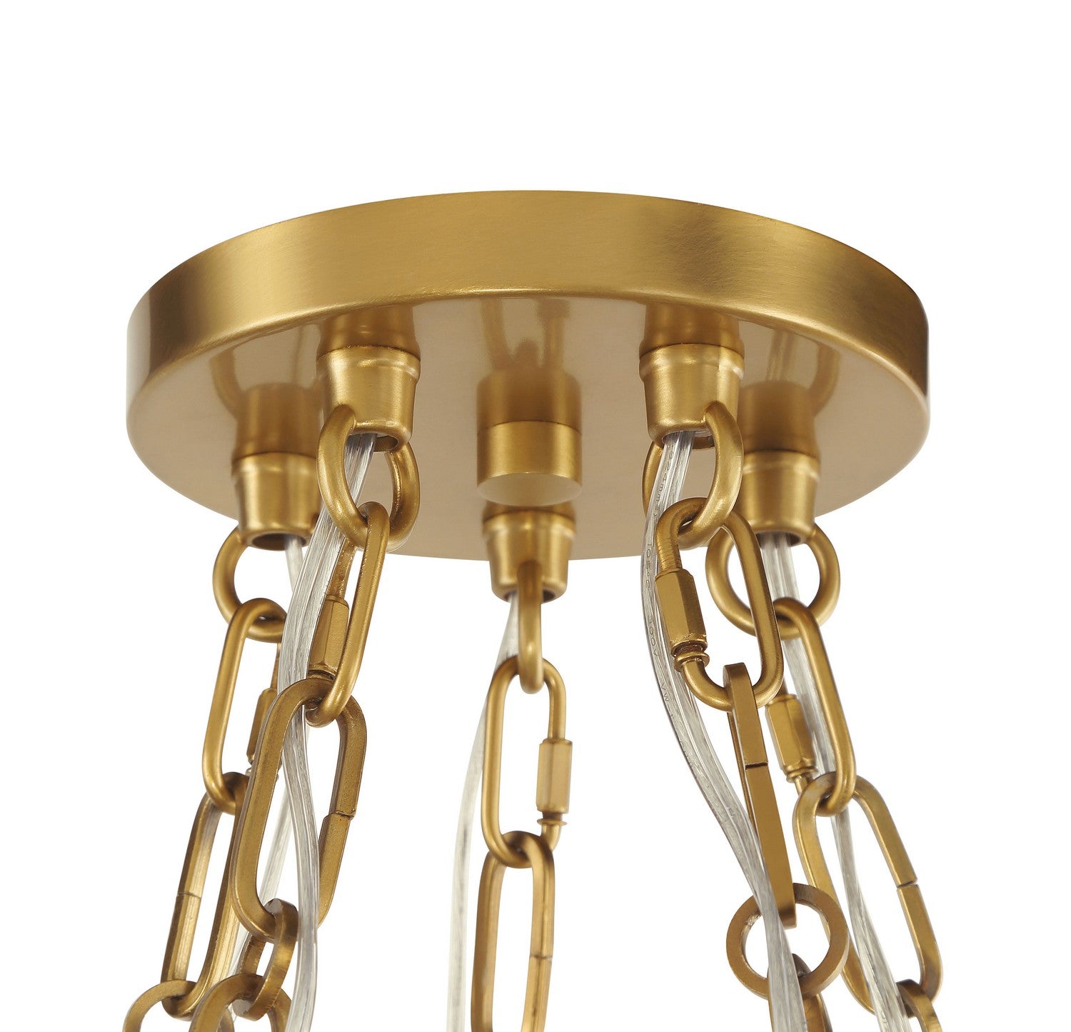 Minka-Lavery - 5219-732 - Five Light Pendant - Marbelle - Legacy Brass