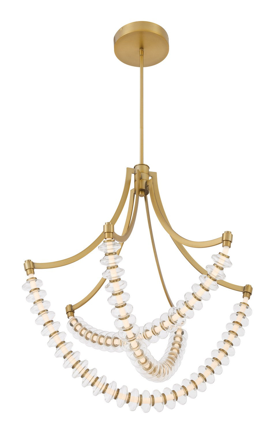 Minka-Lavery - 5646-732-L - LED Chandelier - Pearl - Legacy Brass