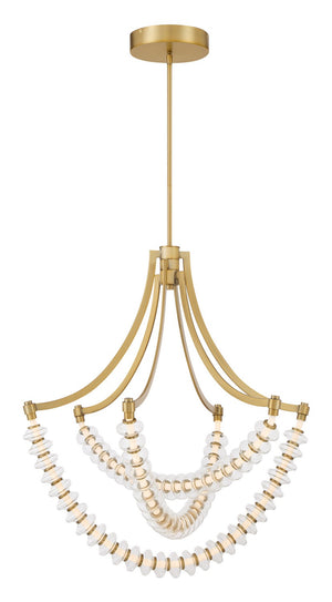 Minka-Lavery - 5646-732-L - LED Chandelier - Pearl - Legacy Brass