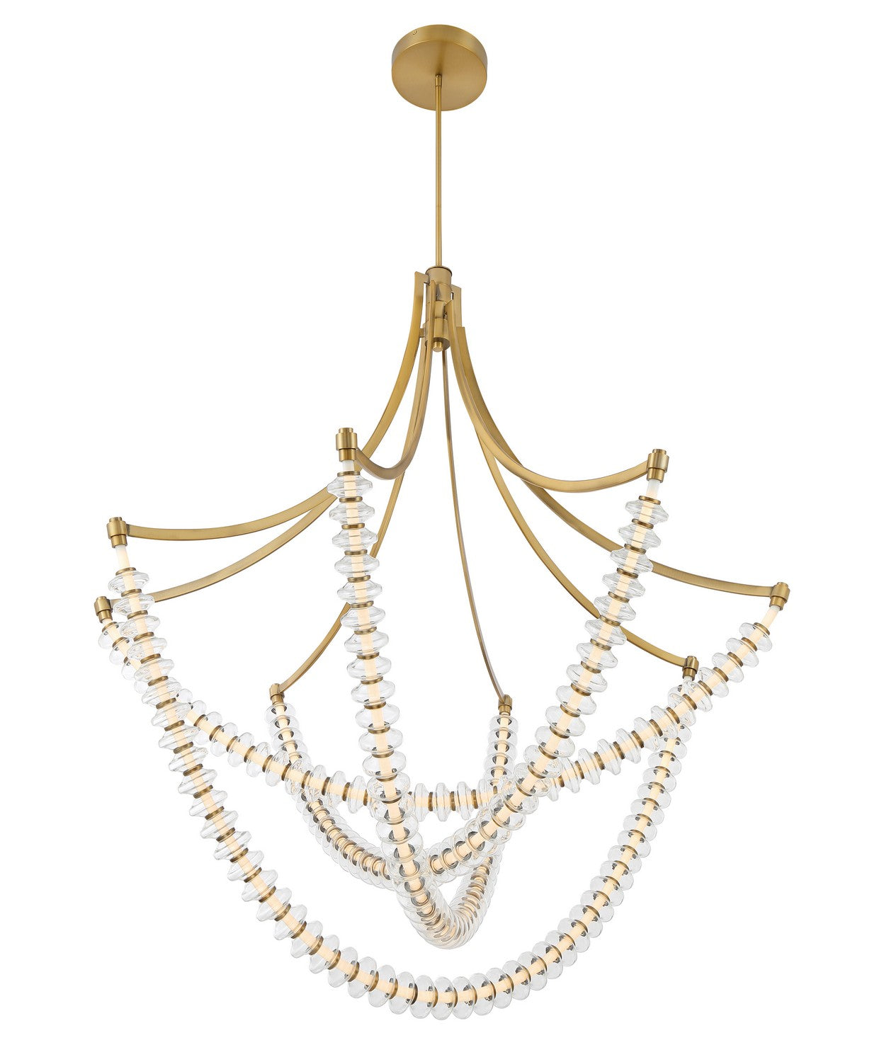 Minka-Lavery - 5648-732-L - LED Chandelier - Pearl - Legacy Brass