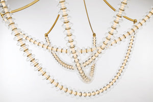 Minka-Lavery - 5648-732-L - LED Chandelier - Pearl - Legacy Brass