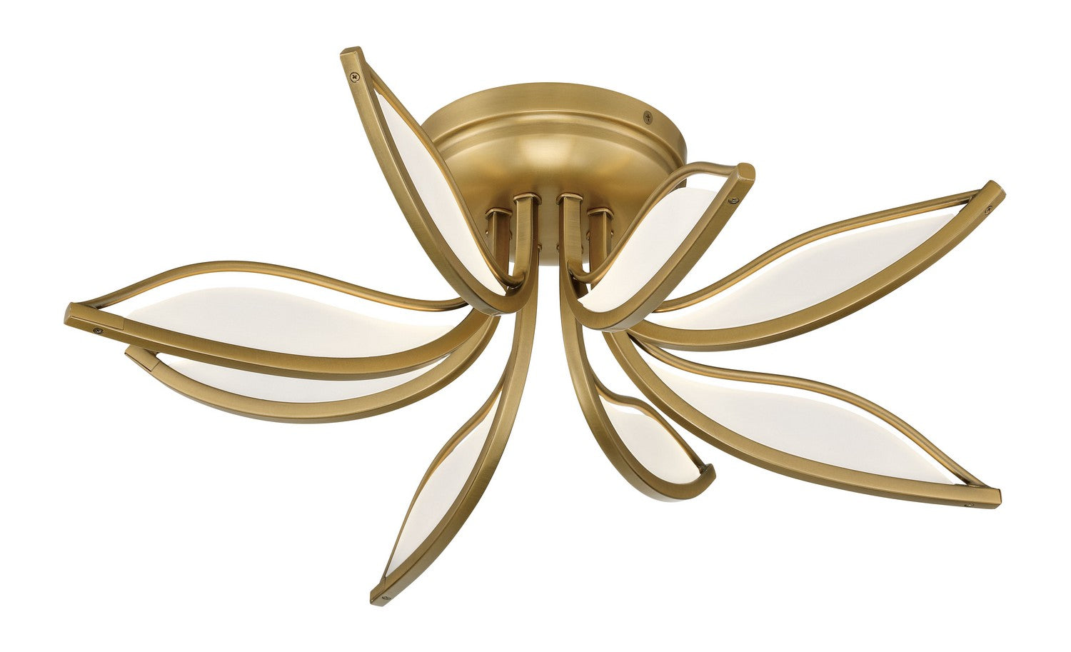 Minka-Lavery - 5655-732-L - LED Flush Mount - Papilio - Legacy Brass