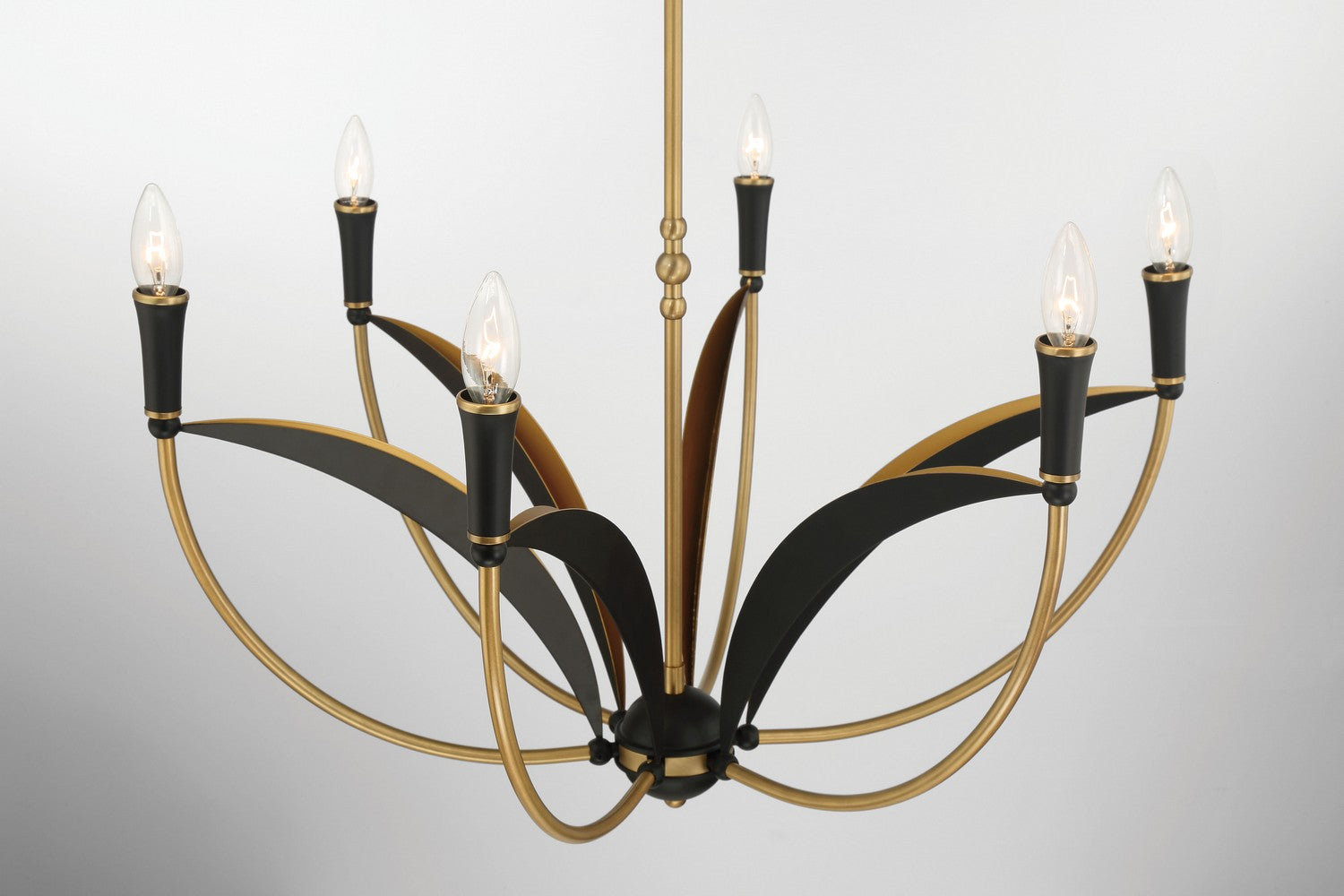 Minka-Lavery - 5696-782 - Six Light Chandelier - Miller - Legacy Brass