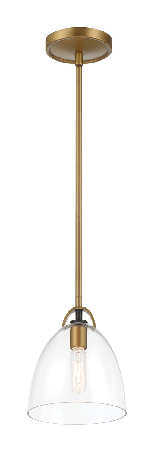 Minka-Lavery - 5711-876 - One Light Pendant - Sommersby - Legacy Brass