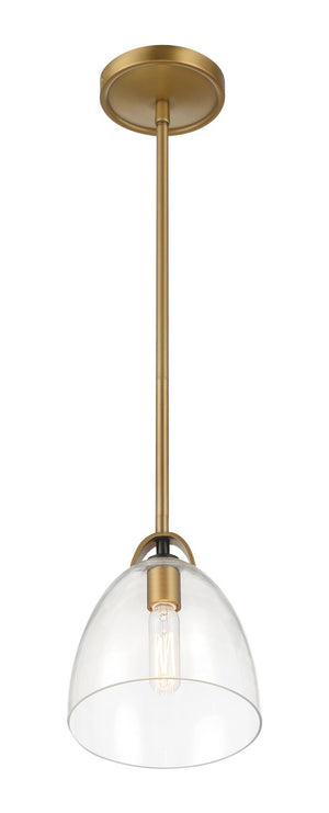 Minka-Lavery - 5711-876 - One Light Pendant - Sommersby - Legacy Brass