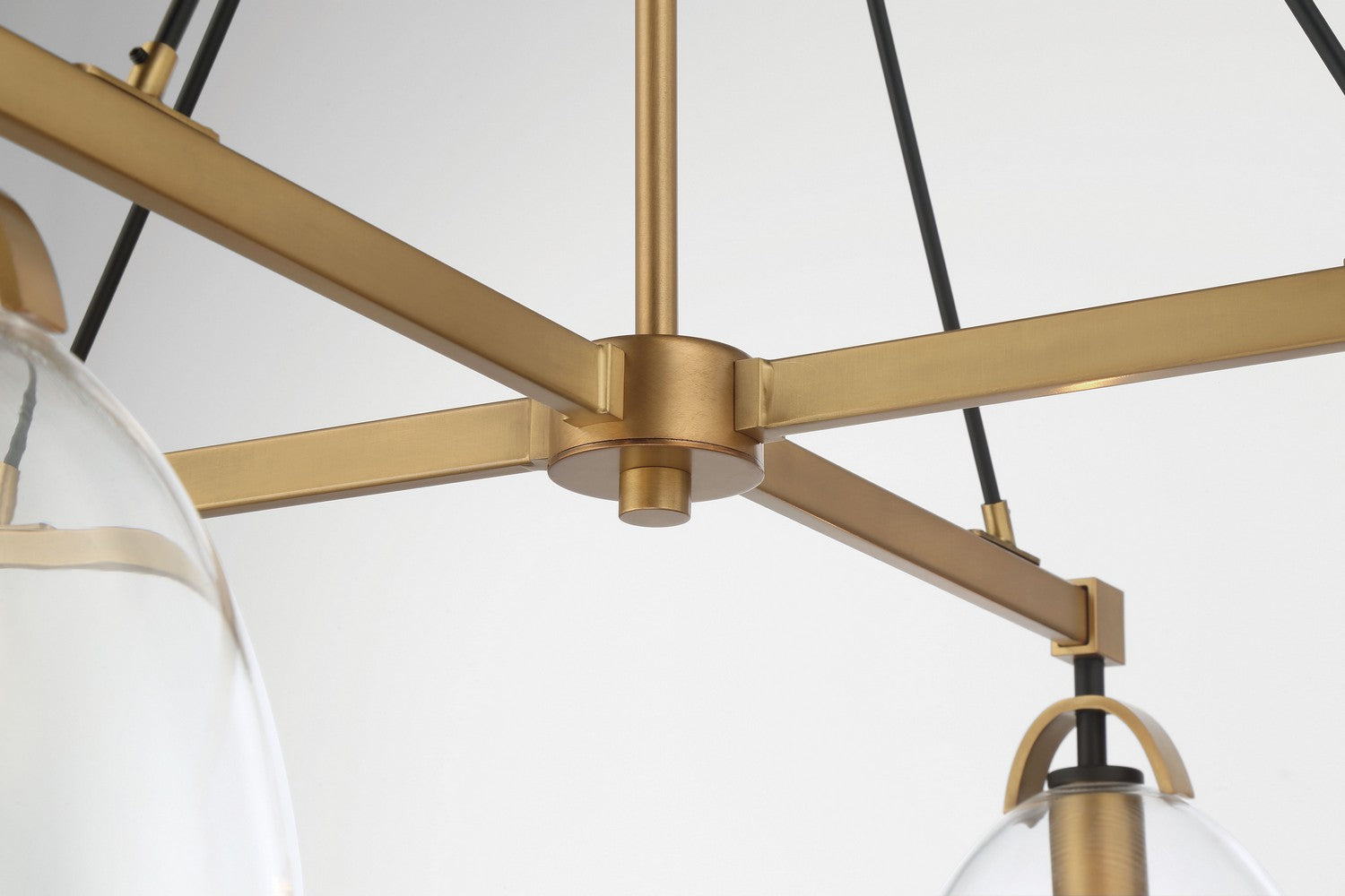 Minka-Lavery - 5714-876 - Four Light Chandelier - Sommersby - Legacy Brass