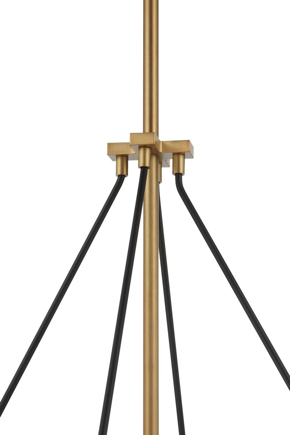 Minka-Lavery - 5714-876 - Four Light Chandelier - Sommersby - Legacy Brass