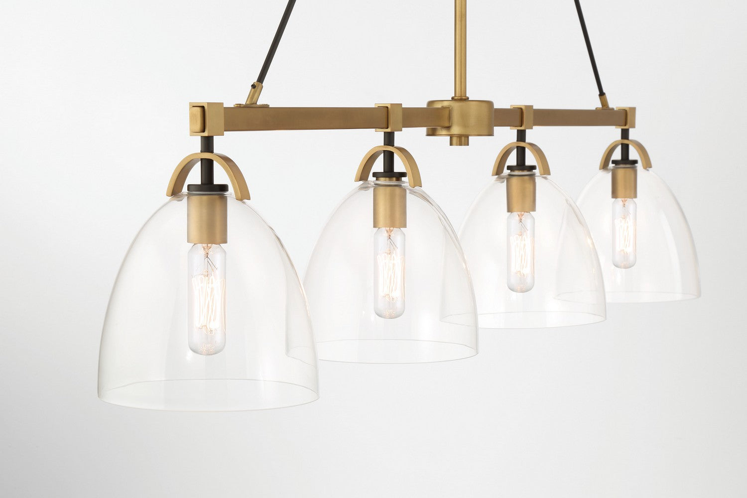 Minka-Lavery - 5717-876 - Four Light Island Pendant - Sommersby - Legacy Brass