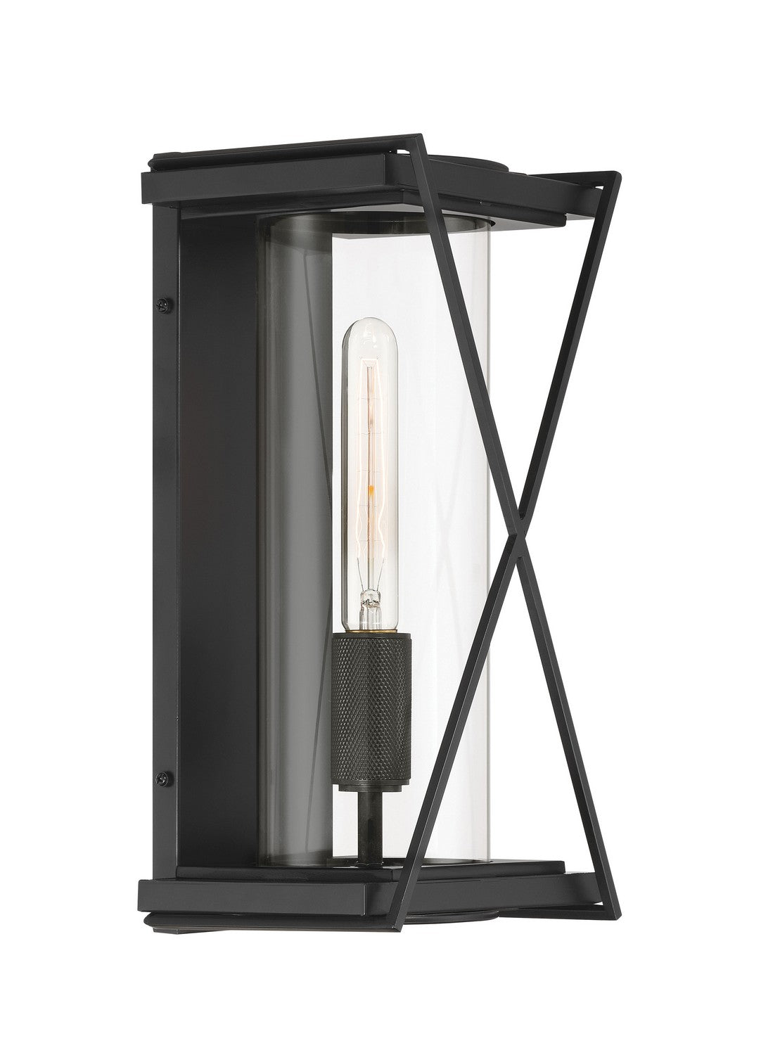 Minka-Lavery - 77600-899 - One Light Outdoor Wall Sconce - Rockhill - Dark Matte Black