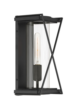 Minka-Lavery - 77600-899 - One Light Outdoor Wall Sconce - Rockhill - Dark Matte Black