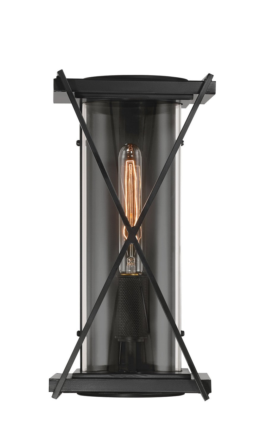 Minka-Lavery - 77600-899 - One Light Outdoor Wall Sconce - Rockhill - Dark Matte Black