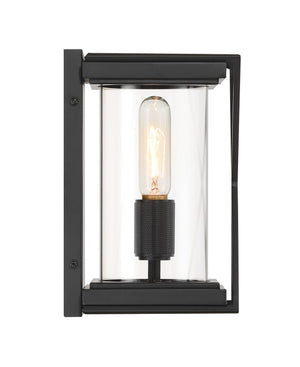 Minka-Lavery - 77601-899 - One Light Outdoor Wall Sconce - Rockhill - Dark Matte Black