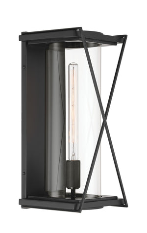 Minka-Lavery - 77602-899 - One Light Outdoor Wall Sconce - Rockhill - Dark Matte Black