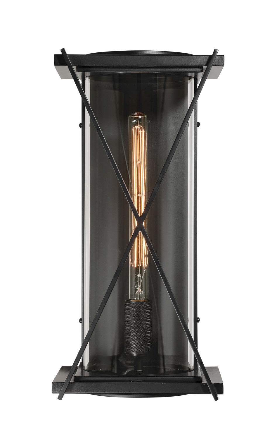 Minka-Lavery - 77602-899 - One Light Outdoor Wall Sconce - Rockhill - Dark Matte Black