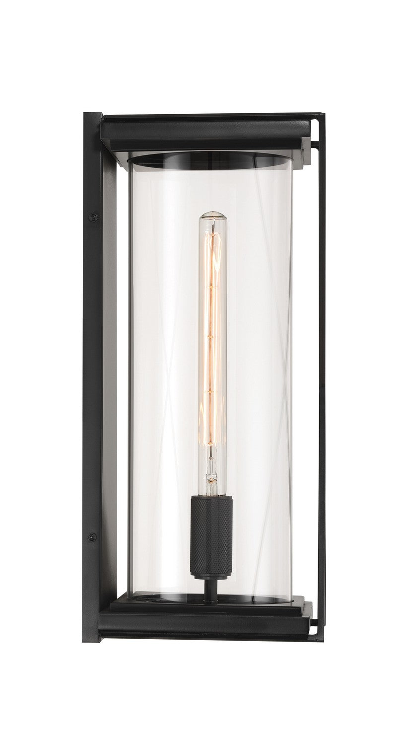 Minka-Lavery - 77602-899 - One Light Outdoor Wall Sconce - Rockhill - Dark Matte Black