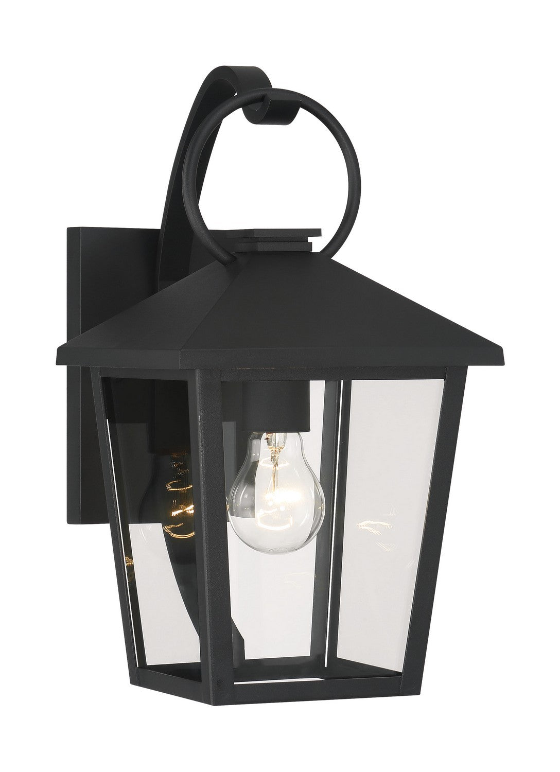 Minka-Lavery - 78000-66 - One Light Outdoor Wall Sconce - Parkside - Sand Coal Black