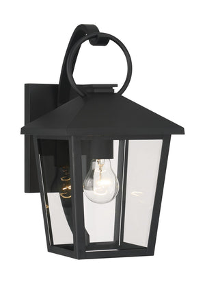 Minka-Lavery - 78000-66 - One Light Outdoor Wall Sconce - Parkside - Sand Coal Black