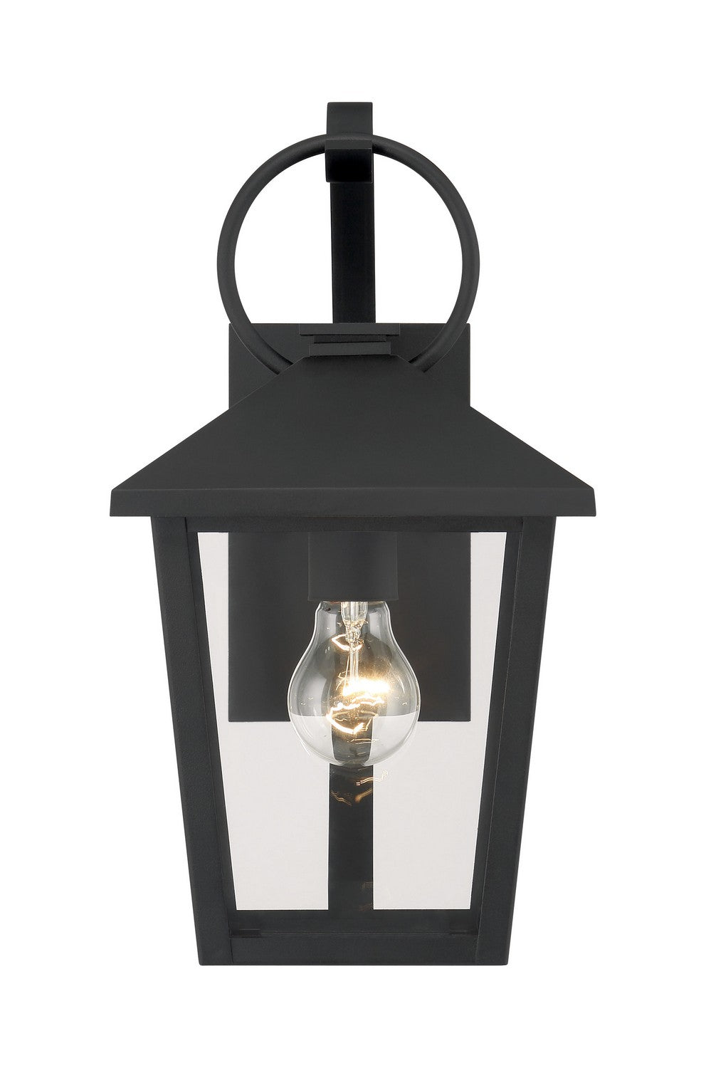 Minka-Lavery - 78000-66 - One Light Outdoor Wall Sconce - Parkside - Sand Coal Black