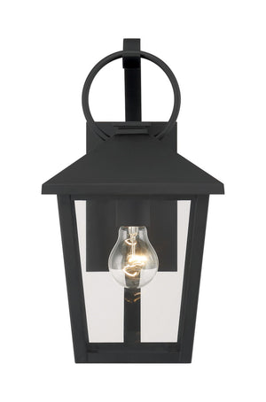 Minka-Lavery - 78000-66 - One Light Outdoor Wall Sconce - Parkside - Sand Coal Black
