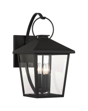 Minka-Lavery - 78001-66 - Four Light Outdoor Wall Sconce - Parkside - Sand Coal Black