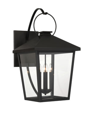 Minka-Lavery - 78002-66 - Four Light Outdoor Wall Sconce - Parkside - Sand Coal Black