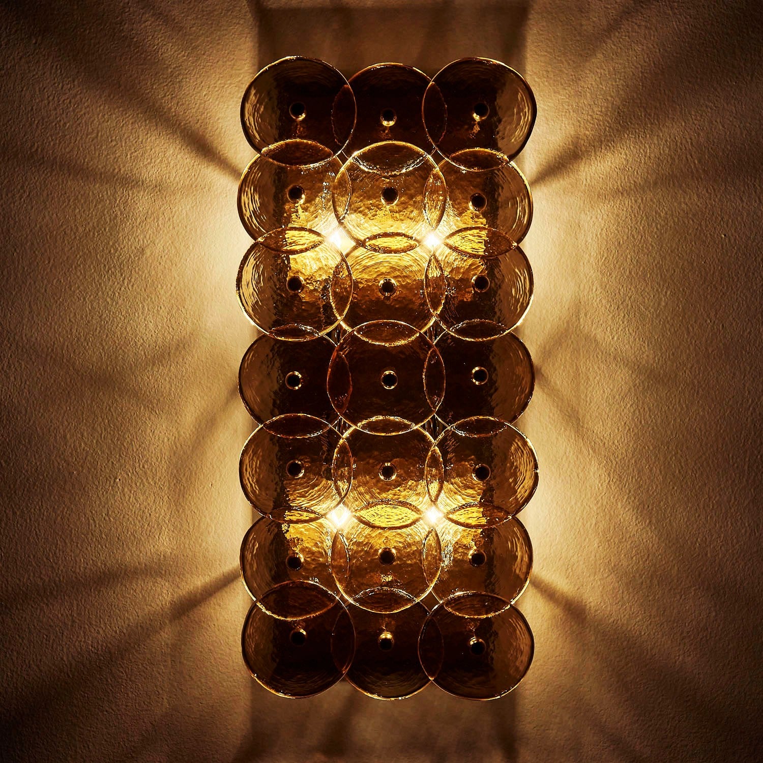 Kalco - 521524PWB - Four Light Wall Sconce - HORTENSIA - Polished Winter Brass
