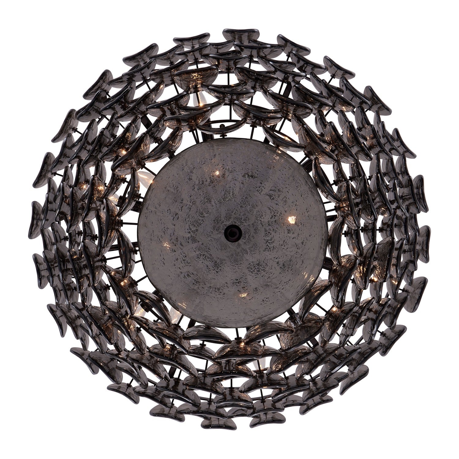 Kalco - 524656BN - 14 Light Pendant - UROKO - Black Nickel