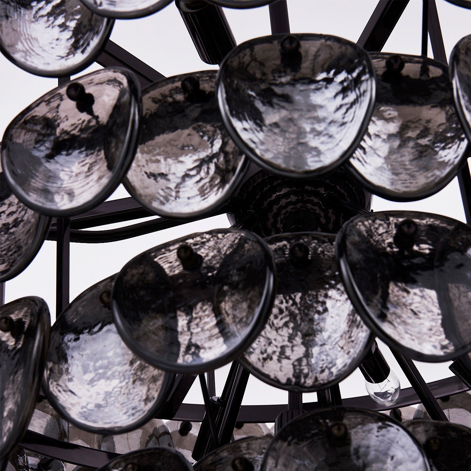 Kalco - 524656BN - 14 Light Pendant - UROKO - Black Nickel