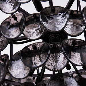 Kalco - 524656BN - 14 Light Pendant - UROKO - Black Nickel