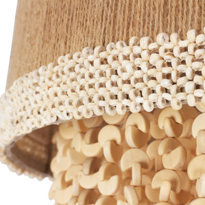 Kalco - 524845JT - Five Light Semi Flush Mount - NATURALE - Jute