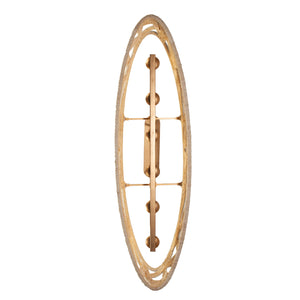 Kalco - 525761MGW - Six Light Island Pendant - SOGA - Modern Gold And White