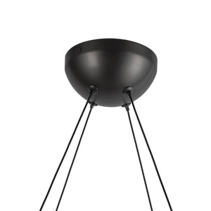 Kuzco Lighting - CH13922-UBCR-UNV - LED Chandelier - Taurus - Urban Bronze/Clear Ribbed Glass