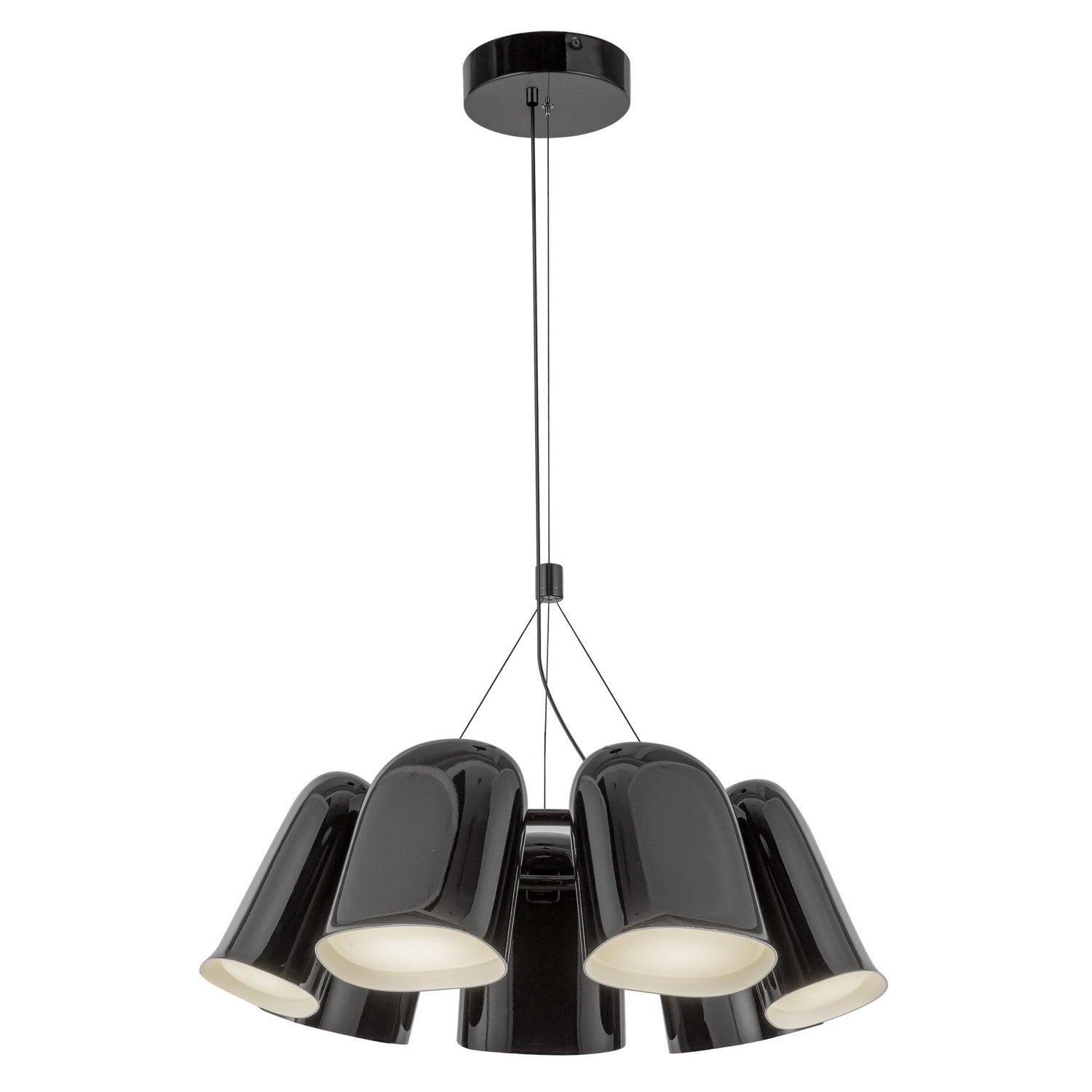 Kuzco Lighting - CH21120-GBK-UNV - LED Chandelier - Bell - Glossy Black