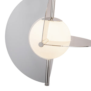 Kuzco Lighting - CH65127-PN/OP-UNV - LED Chandelier - Scorpio - Polished Nickel/Opal Glass