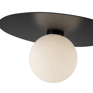 Kuzco Lighting - FM15514-BK-UNV - LED Flush Mount - Elixir - Black