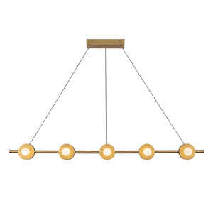 Kuzco Lighting - LP15548-BG-UNV - LED Linear Pendant - Elixir - Brushed Gold