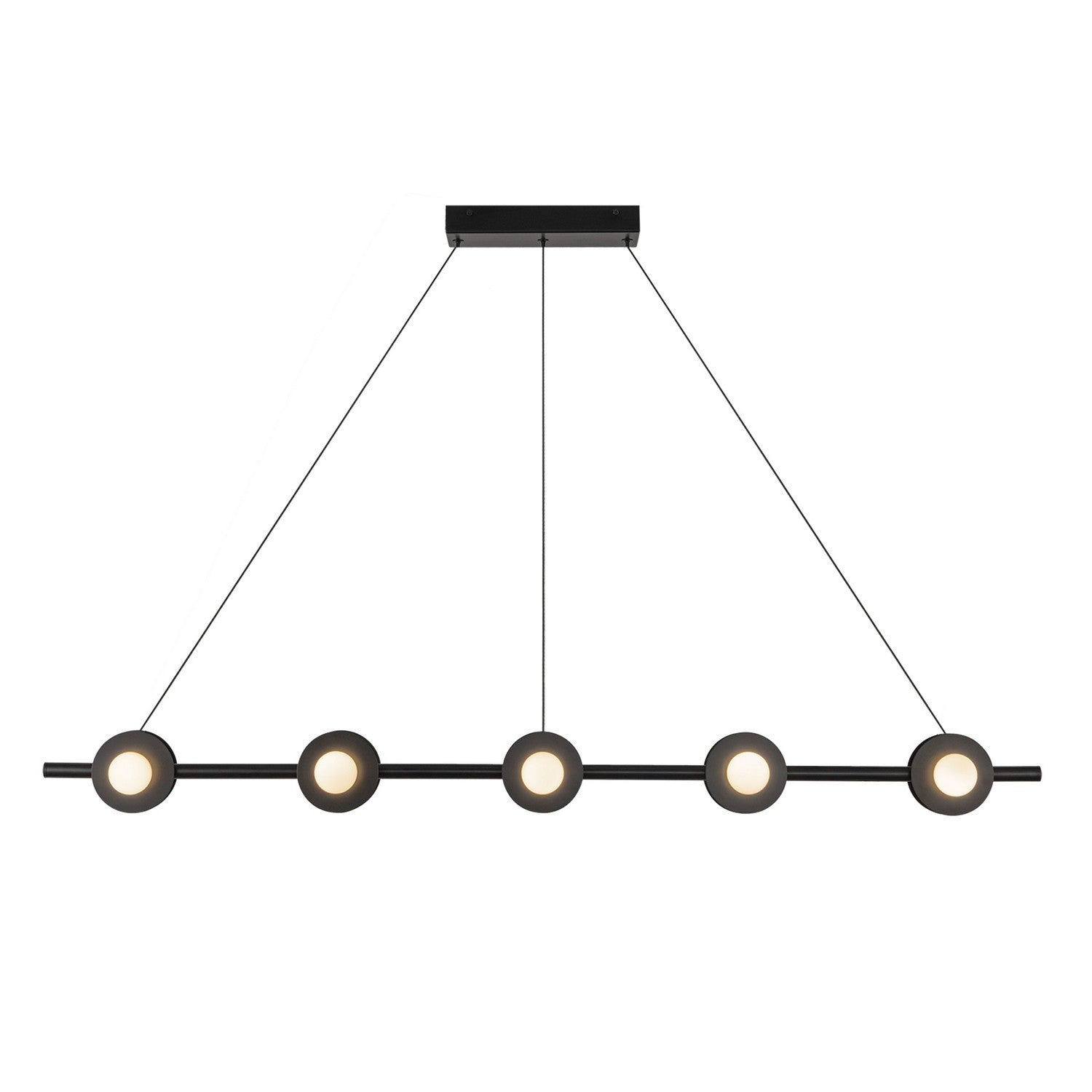 Kuzco Lighting - LP15548-BK-UNV - LED Linear Pendant - Elixir - Black