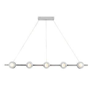 Kuzco Lighting - LP15548-CH-UNV - LED Linear Pendant - Elixir - Chrome