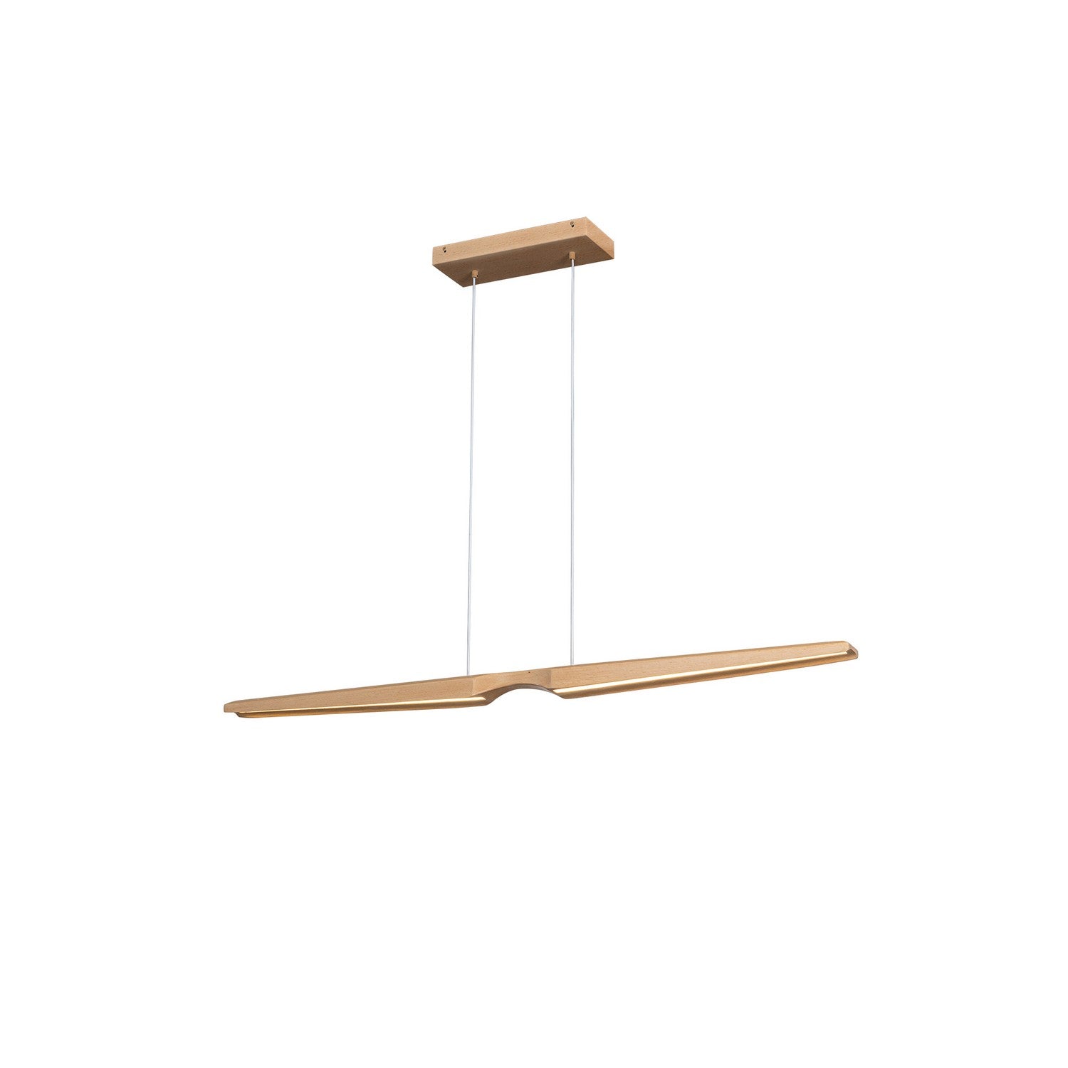 Kuzco Lighting - LP21647-BW-UNV - LED Linear Pendant - Dakota - Beech Wood